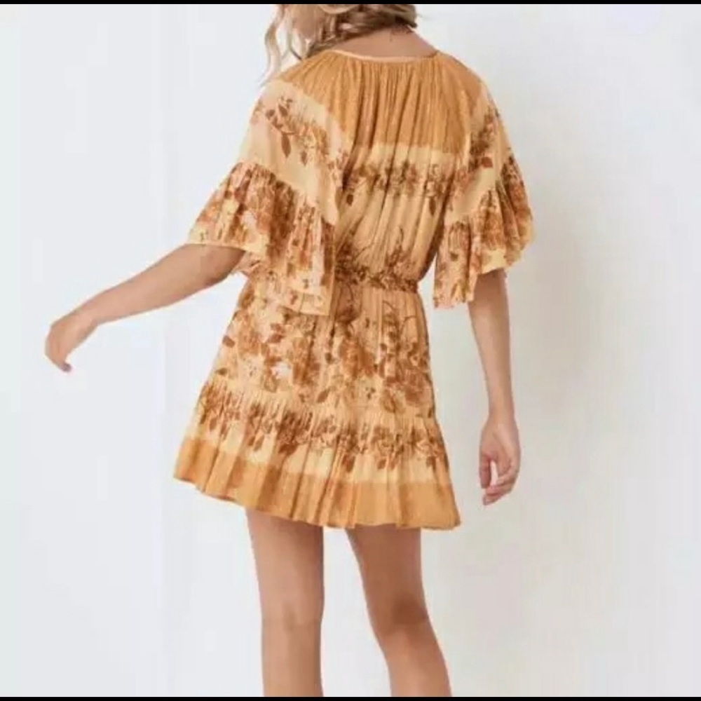 The FREYA Flutter Sleeve Floral Mini - Picture 4 of 4